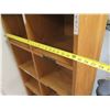 Image 8 : Wooden 14-Cubby Storage Shelf 25"x13"x75"H