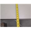 Image 8 : White "L" Shaped Table w/ Metal Legs 72"x42"