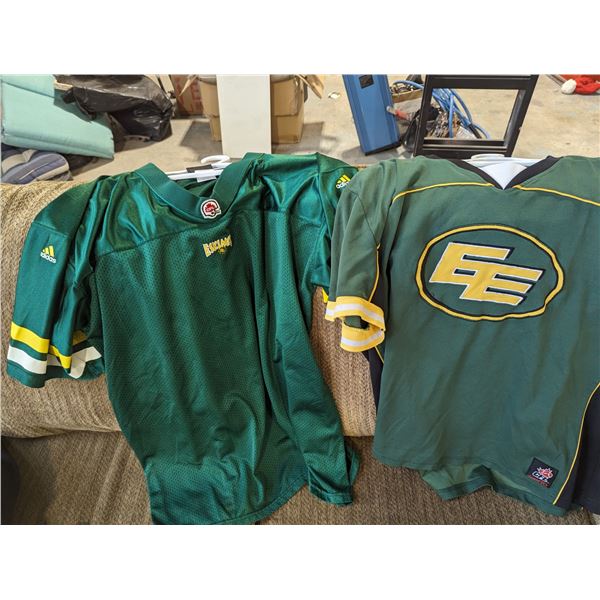 2 x Edmonton Eskimos Jerseys