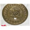 Image 1 : Round Brass Plate - Gambling at Pub