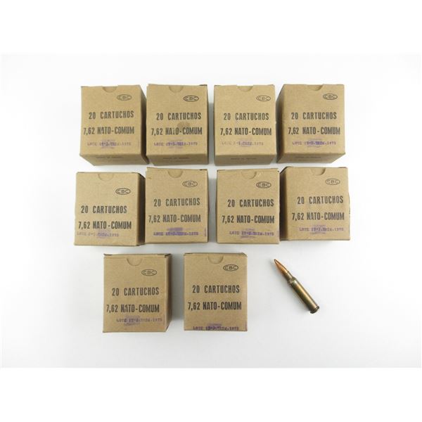 CBC 7.62 NATO MILITARY AMMO LOT