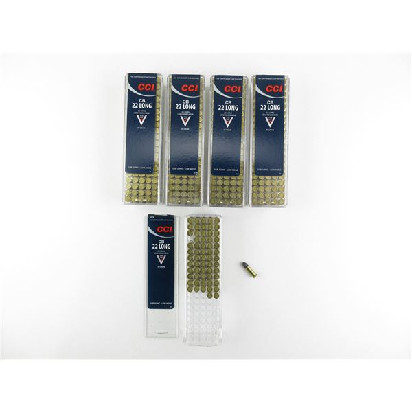 CCI CB .22 LONG AMMO LOT