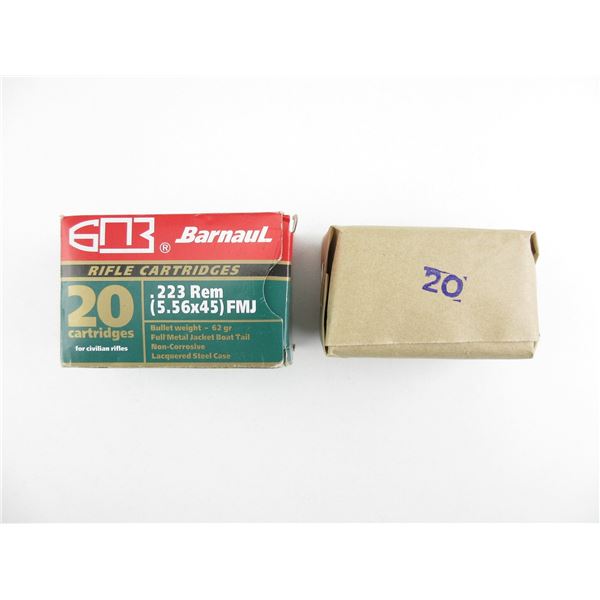 BARNAUL .223 REM AMMO LOT
