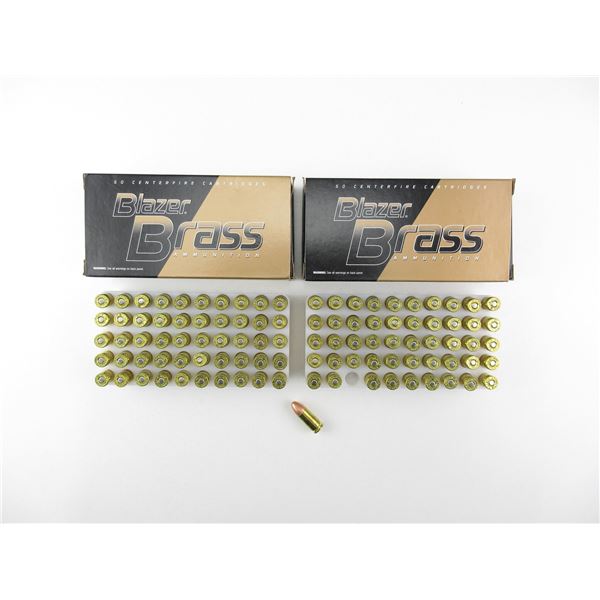 BLAZER 9MM LUGER AMMO LOT