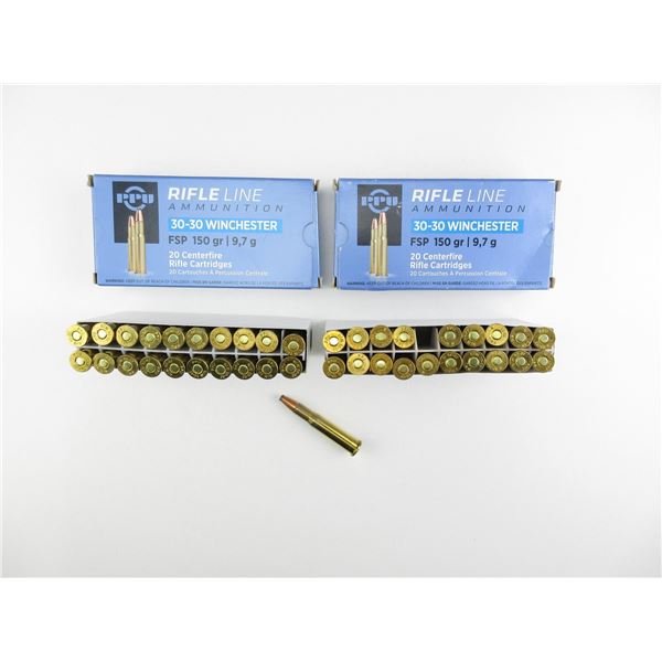 PPU .30-30 WIN AMMO LOT