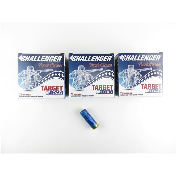 CHALLENGER 12 GAUGE 2 3/4" SHOT SHELL AMMO LOT