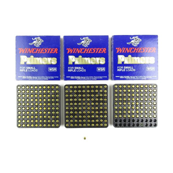 WINCHESTER SMALL RIFLE PRIMERS LOT