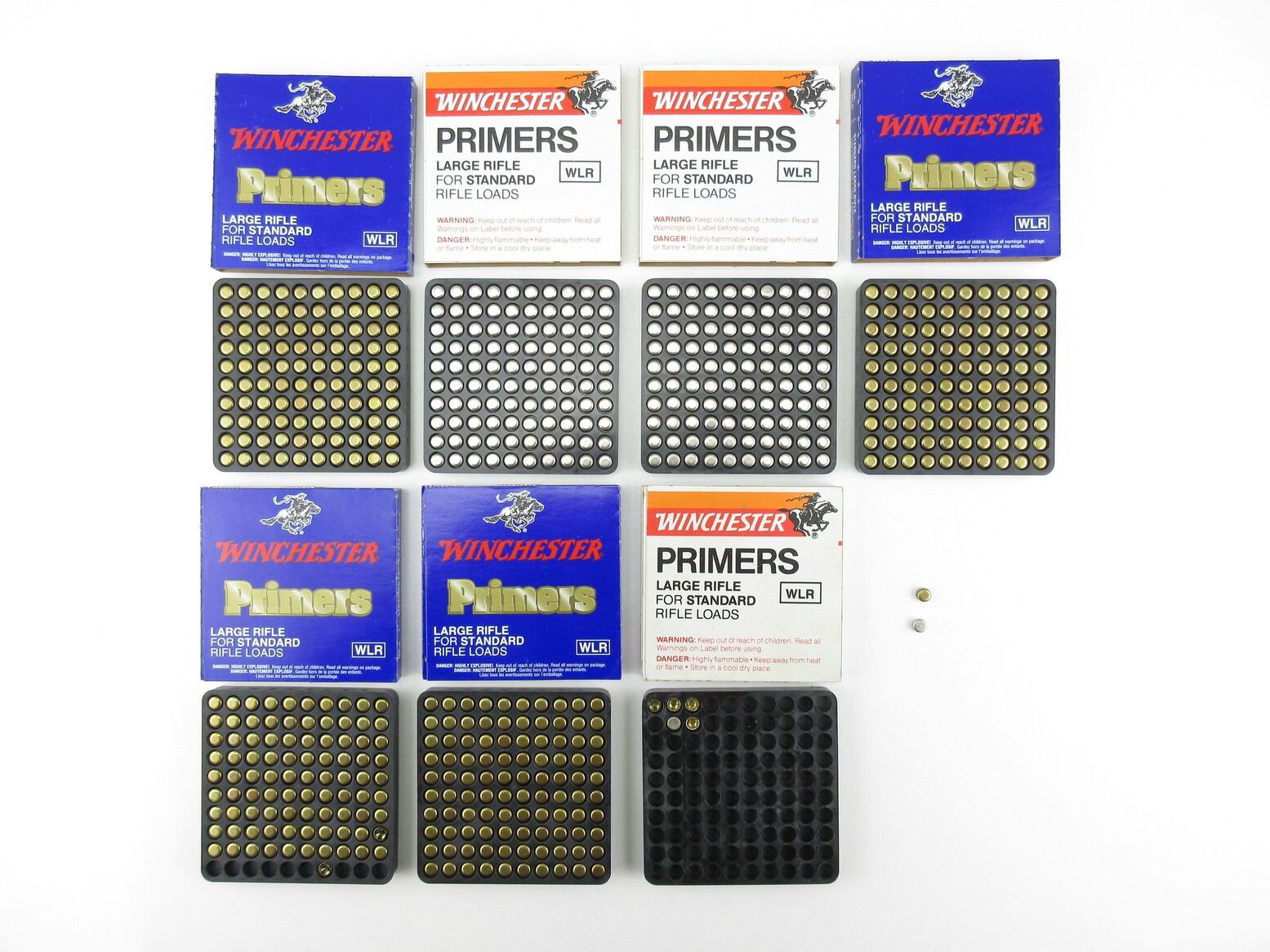 WINCHESTER LARGE RIFLE PRIMERS LOT