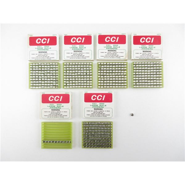 CCI 200 LARGE RIFLE PRIMERS LOT