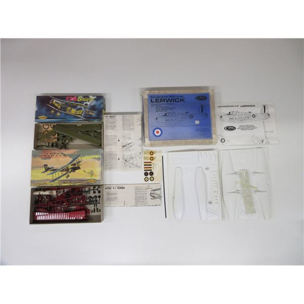ASSORTED BRITISH AIRPLANE MODEL LOT