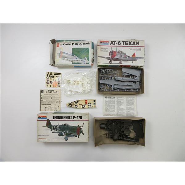 ASSORTED U.S. AIRPLANE MODEL LOT