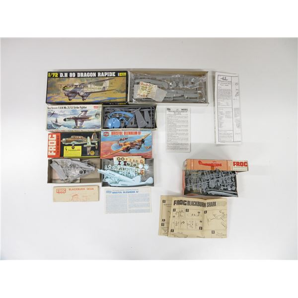 ASSORTED BRITISH AIRPLANE MODEL LOT