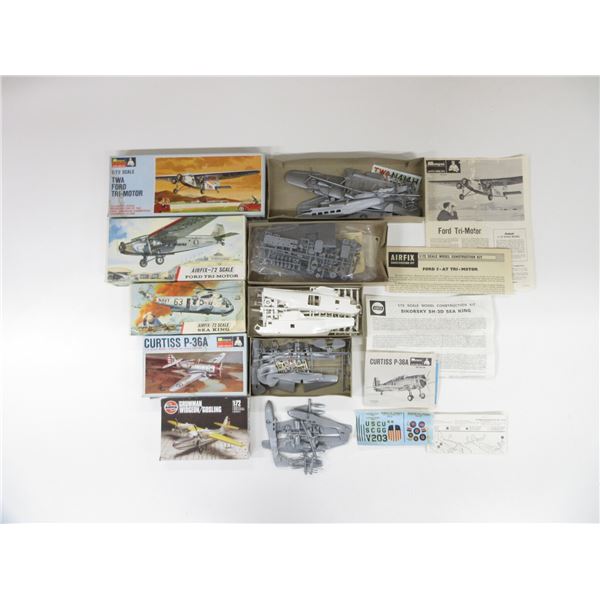 ASSORTED U.S. AIRPLANE MODEL LOT