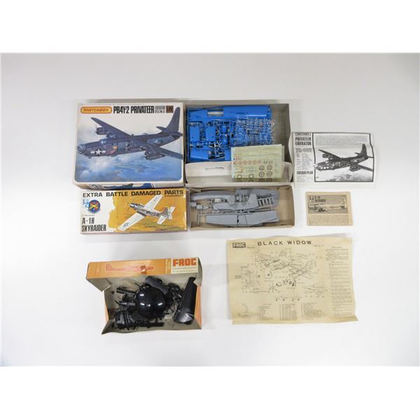 ASSORTED U.S. AIRPLANE MODEL LOT