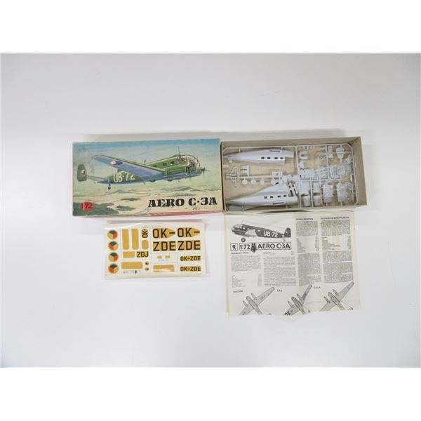 CZECHOSLOVAKIA AIRPLANE MODEL KIT