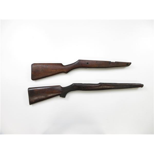 ROSS RIFLE STOCKS LOT