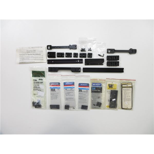 GUNSMITHING ASSORTED BASES LOT