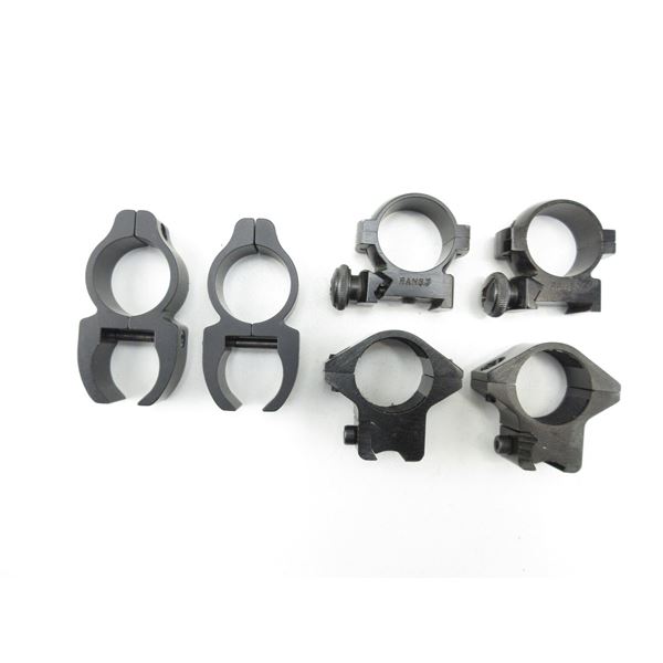 ASSORTED SCOPE RINGS LOT
