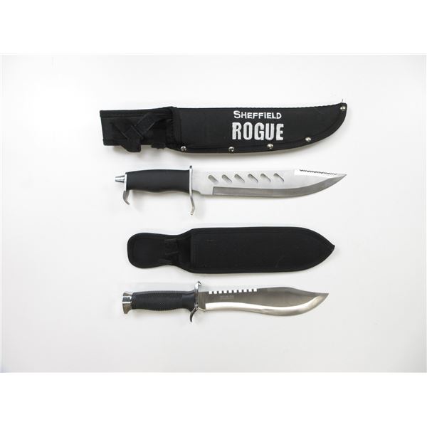 ASSORTED FIXED BLADE KNIVES LOT