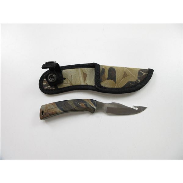 BUCK CAPPING GUT HOOK KNIFE