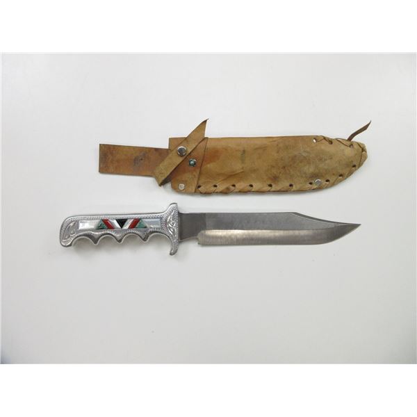 UNKNOWN FIXED BLADE HUNTING KNIFE