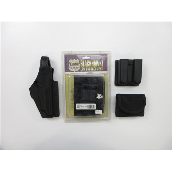 ASSORTED POUCHES AND HOLSTER LOT