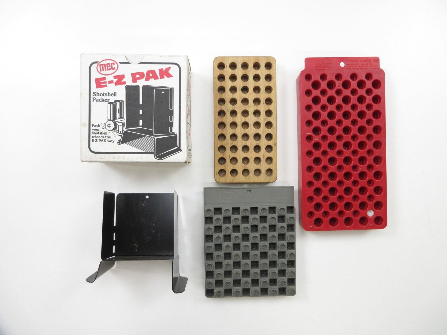 Shell Packer MEC E-Z PAK SHOT SHELL PACKER AND ASSORTED AMMO TRAY LOT - Switzer's ...
