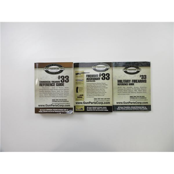 ASSORTED "GUN PARTS CORP. NUMRICH" CATALOG BOOK LOT