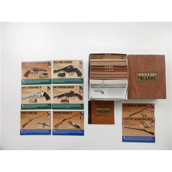 "CLASSIC FIREARMS" FLASH CARD LOT