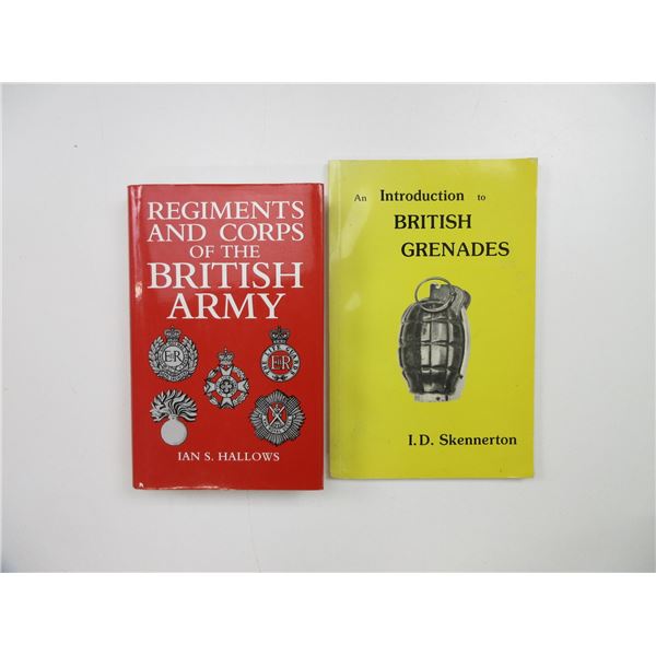 ASSORTED BRITISH MILITARY BOOK LOT