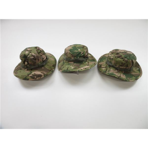 UNKNOWN MILITARY BOONIE HAT LOT