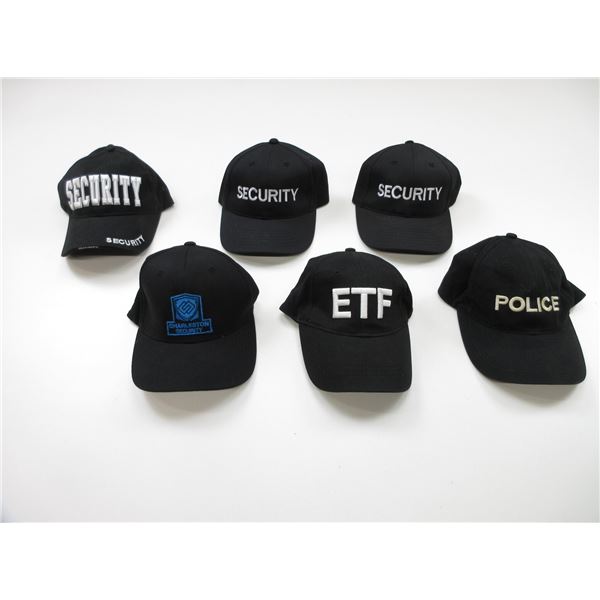 POLICE / SECURITY TYPE BALL CAP LOT