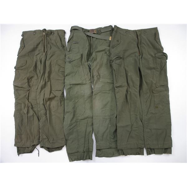 CANADIAN MILITARY CANVAS PANT LOT