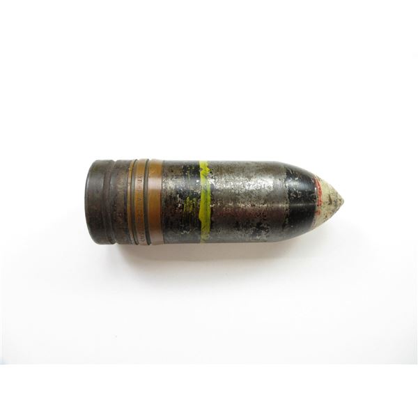 WWII BRITISH 6-PDR PROJECTILE INERT