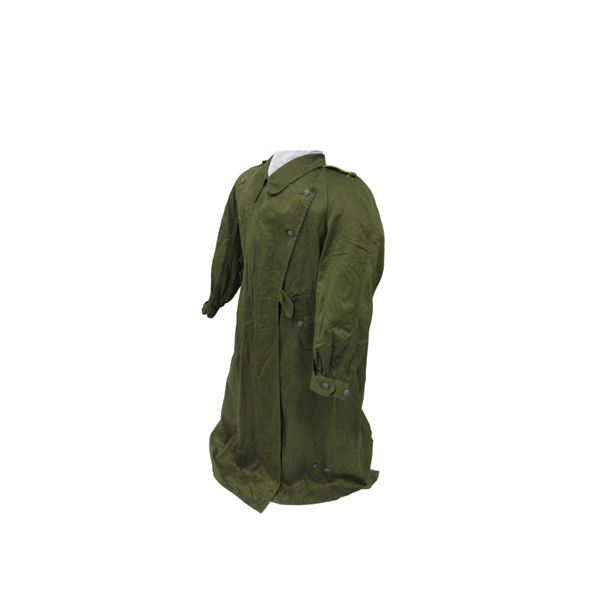 WWII GERMAN GREEN M42 MOTORCYCLE COAT