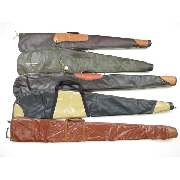 ASSORTED SOFT PADDED GUN CASES LOT