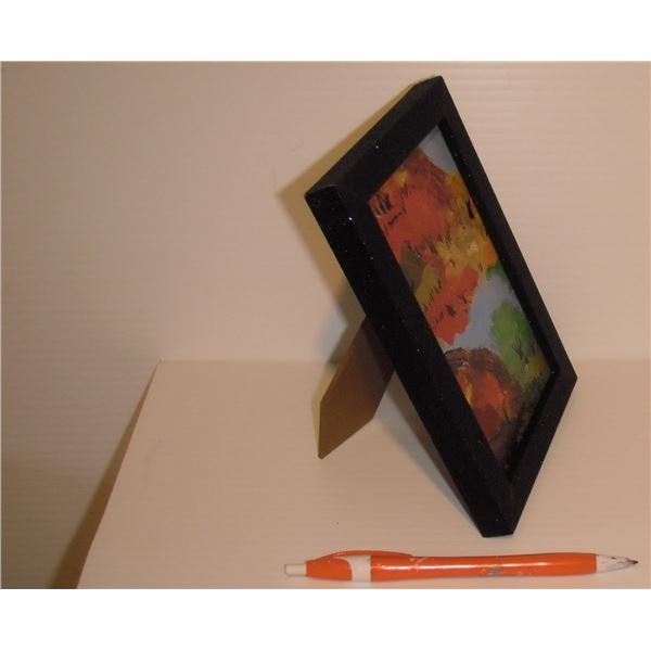 Original landscape LangdonArt 6x4painting on canvas-paysage peinture petite sur toile par LangdonArt