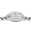Image 5 : Rolex Ladies Stainless Steel Diamond Datejust Wristwatch With Rolex Box