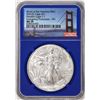Image 1 : 2021(S) Type 1 $1 American Silver Eagle Coin NGC MS70 FDI San Francisco Blue Core