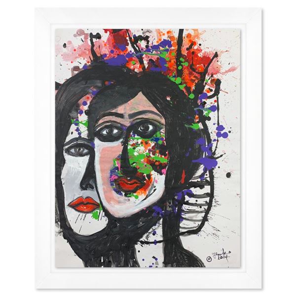 Jenik Cook Original Acrylic on Paper