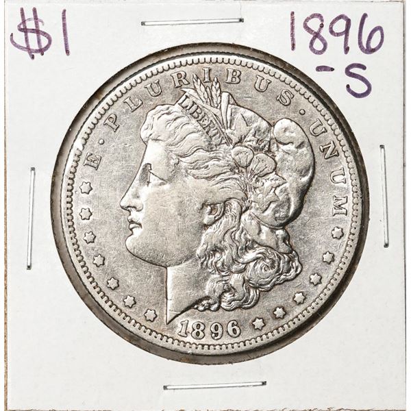 1896-S $1 Morgan Silver Dollar Coin