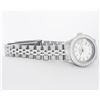 Image 3 : Rolex Ladies Stainless Steel Silver Index Diamond Datejust Wristwatch