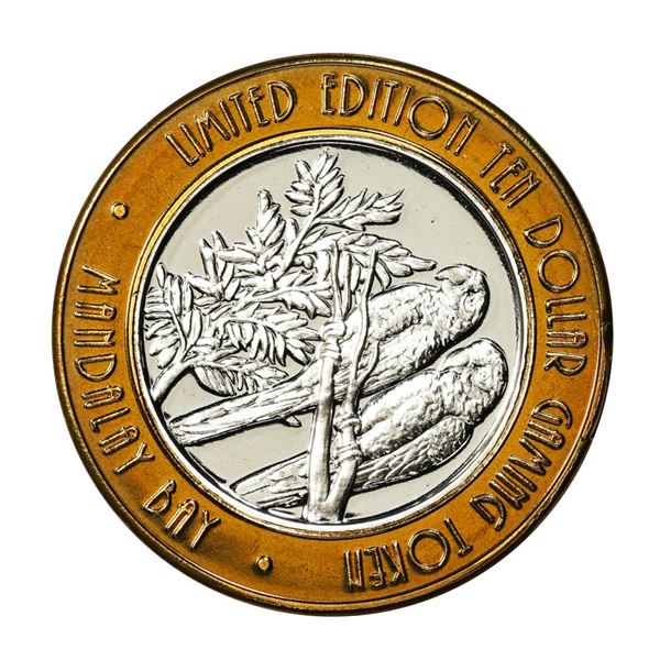 .999 Silver Mandalay Bay Resort & Casino Las Vegas, Nevada $10 Limited Casino Token
