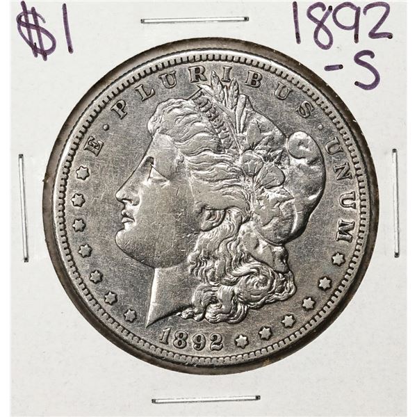 1892-S $1 Morgan Silver Dollar Coin