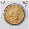 Image 1 : 1883-S $20 Liberty Head Double Eagle Gold Coin