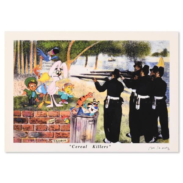 Nelson De La Nuez "Cereal Killers" Limited Edition Offset Lithograph on Paper