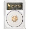 Image 1 : 2022 $5 American Gold Eagle Coin PCGS MS70 First Strike