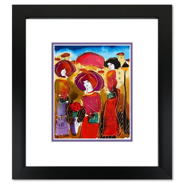 Moshe Leider Original Mixed Media on Paper