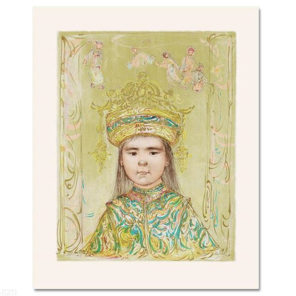 Edna Hibel (1917-2014) "Oriental Daydream" Limited Edition Lithograph on Paper