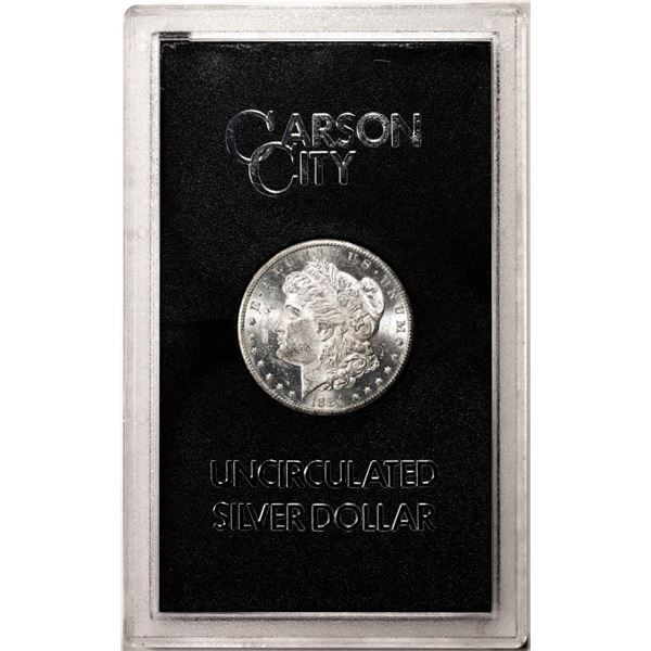 1884-CC $1 Morgan Silver Dollar Coin GSA Hoard Uncirculated